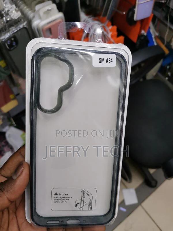 Clear Transparent Back Cover for Samsung Galaxy A34 5G Phone