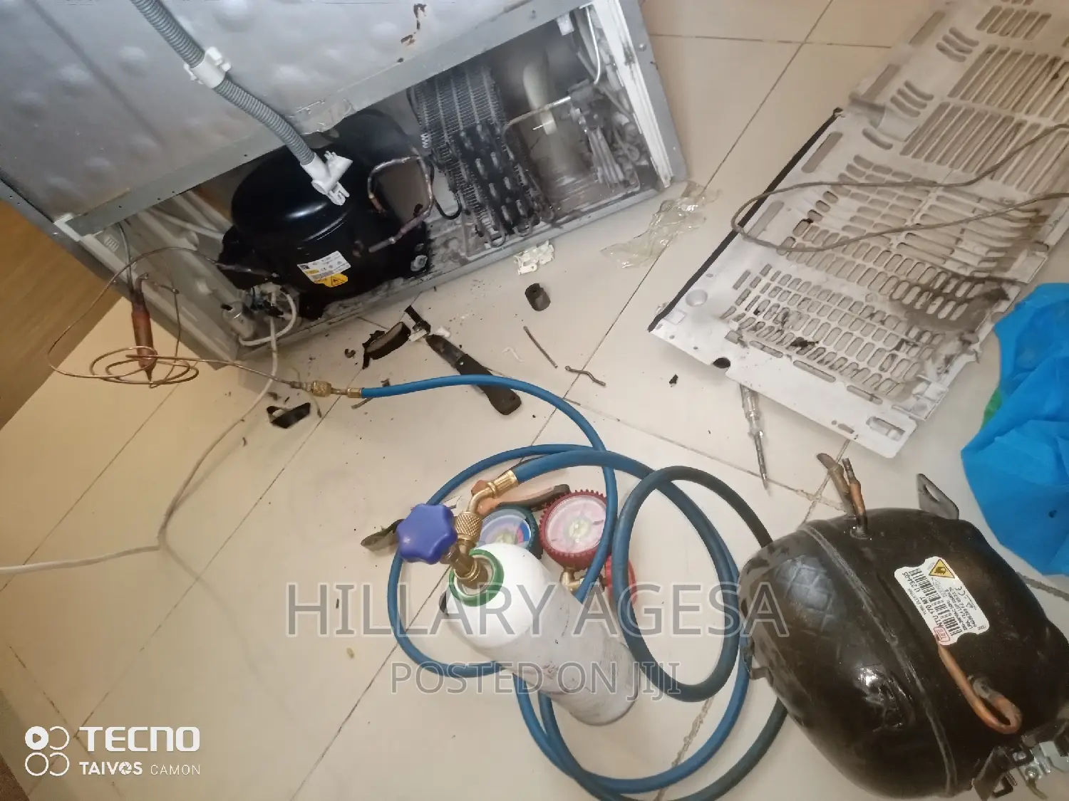 Bottom Freezer Fridge Compressor Replacement