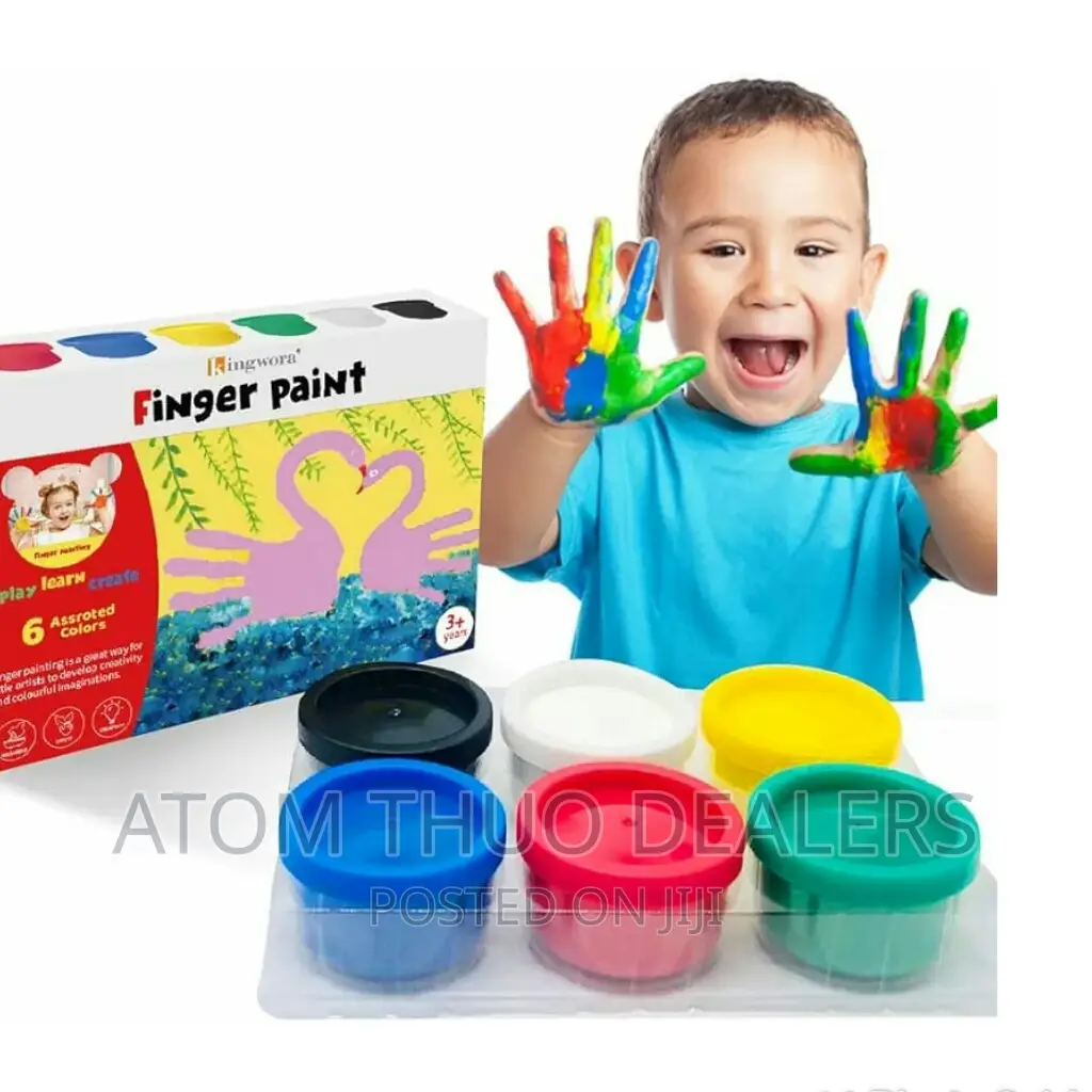 Toddler Washable Non-Toxic Finger Paint