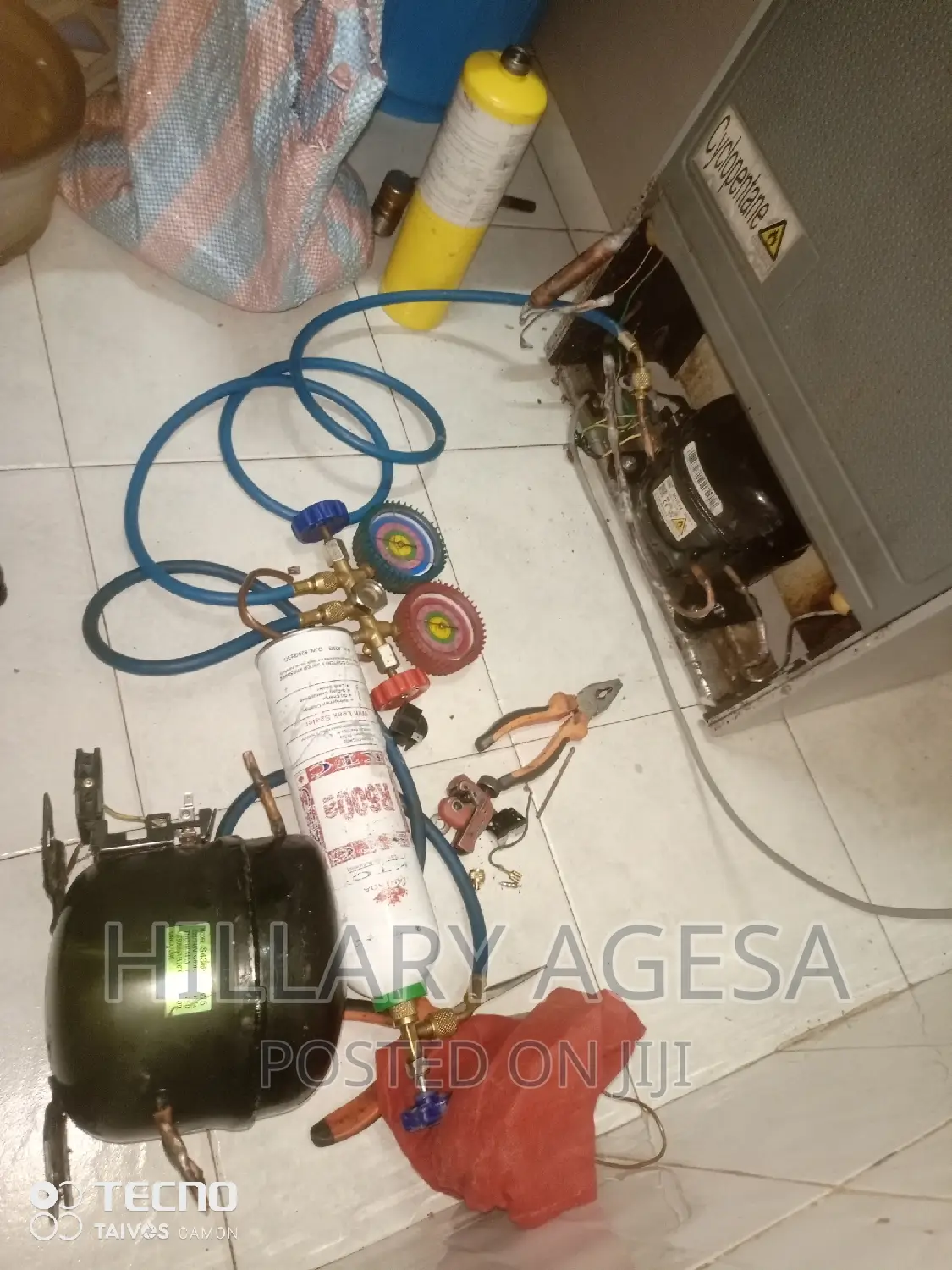 Min Fridge Compressor Replacement