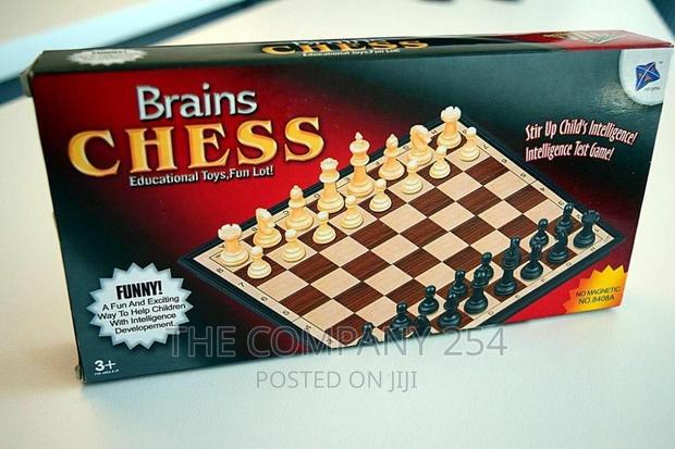 Multipurpose Magnetic Travel Chess Set With Folding Chess - main view