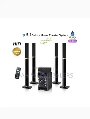 Nunix 9090A 5.1CH Deluxe Home Theater System