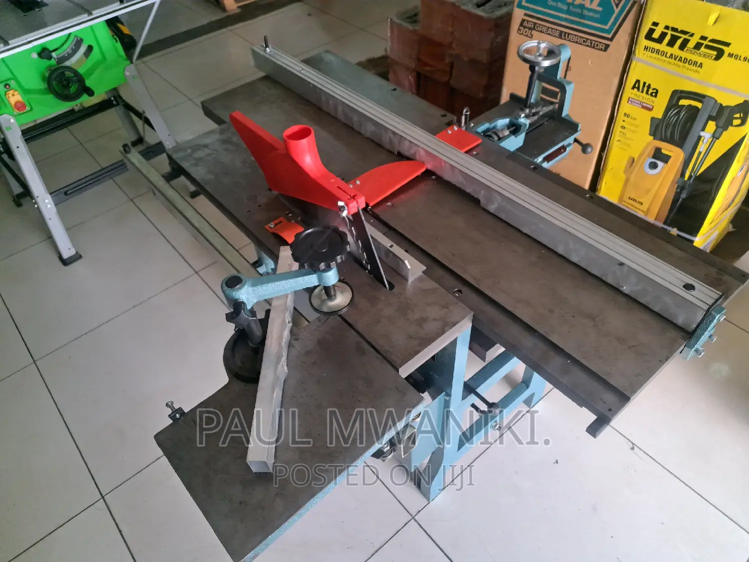 Ml393a Combined Funtions Woodworking Machine. 8in 1