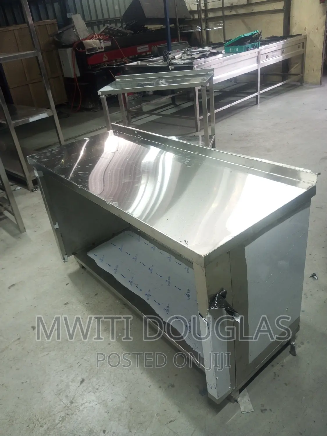 Stainless Steel Working Top Cabinet