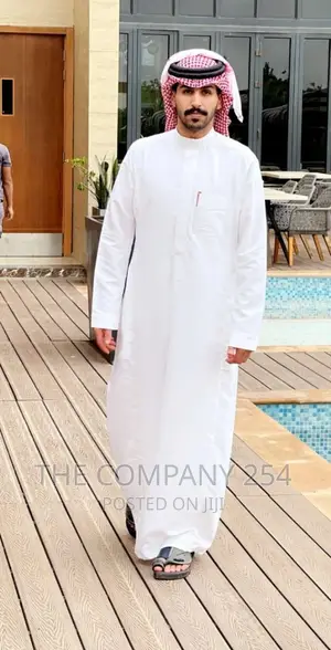 Collar Less Thobe Kanzu Islam Arabic Swahili Kanzu