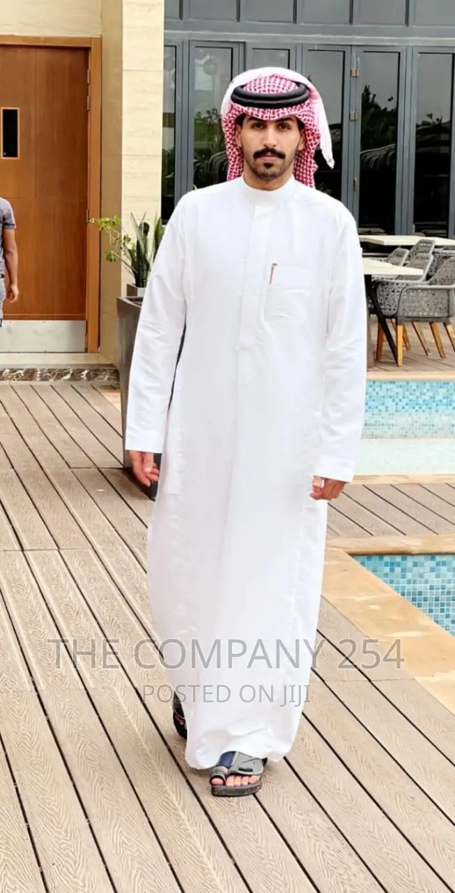 Collar Less Thobe Kanzu Islam Arabic Swahili Kanzu