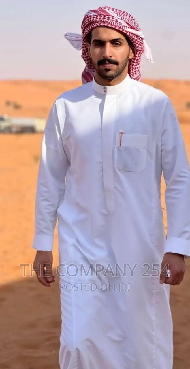 Collar Less Thobe Kanzu Islam Arabic Swahili Kanzu