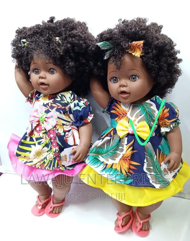 Curly Hair African Baby Dolls