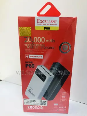 Excellent Power Bank. 20,000mah