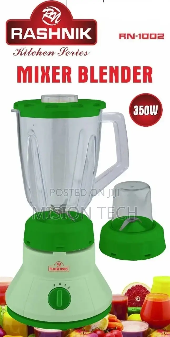 Green Rashnik 2 in 1 Blender