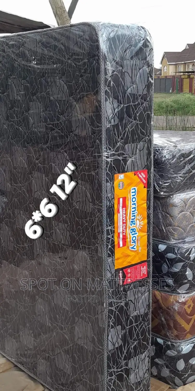 6by6 12inch Superfoam HD Quilted Mattresses