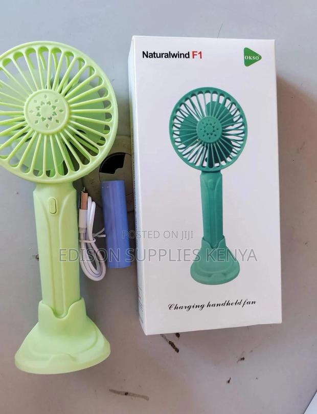 Hand Fans Cooling Fans USB Rechargeable Fans - thumbnail 3