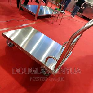 Food Trolley (Stainless Steel ). - thumbnail 2