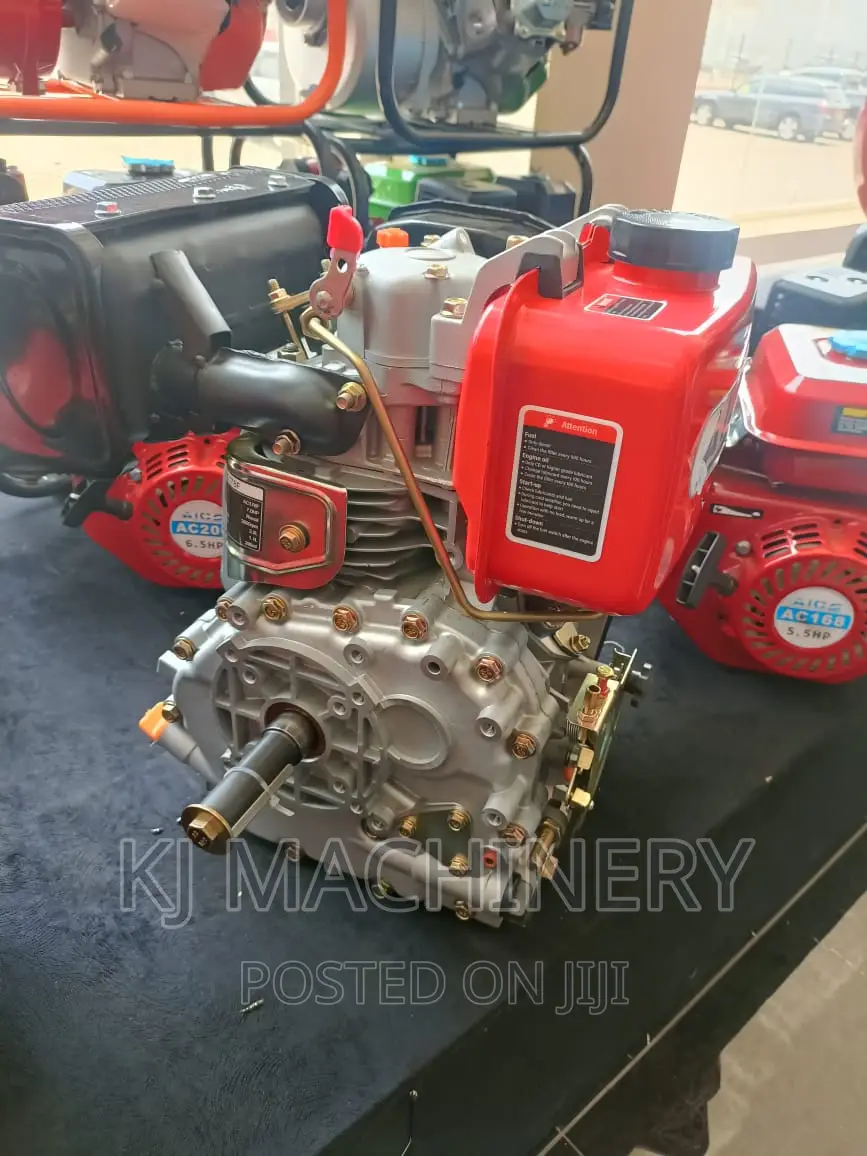 Diesel Powered Aico 7.0hp Aircooled Engine
