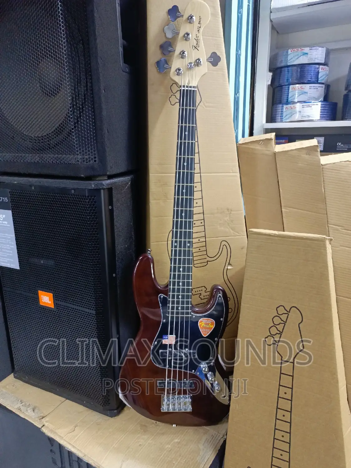 Fender 5 String Jazz Bass Guitar, S