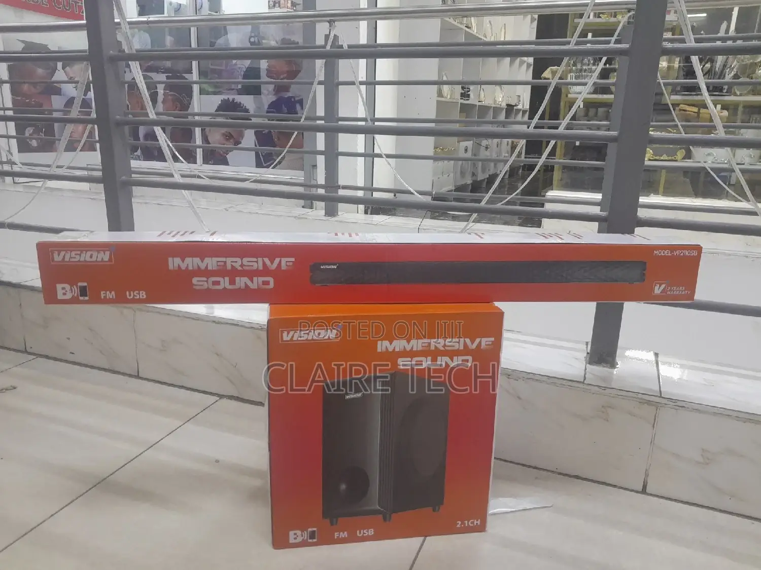 Vision Plus VP2110SB - 2.1CH Soundbar