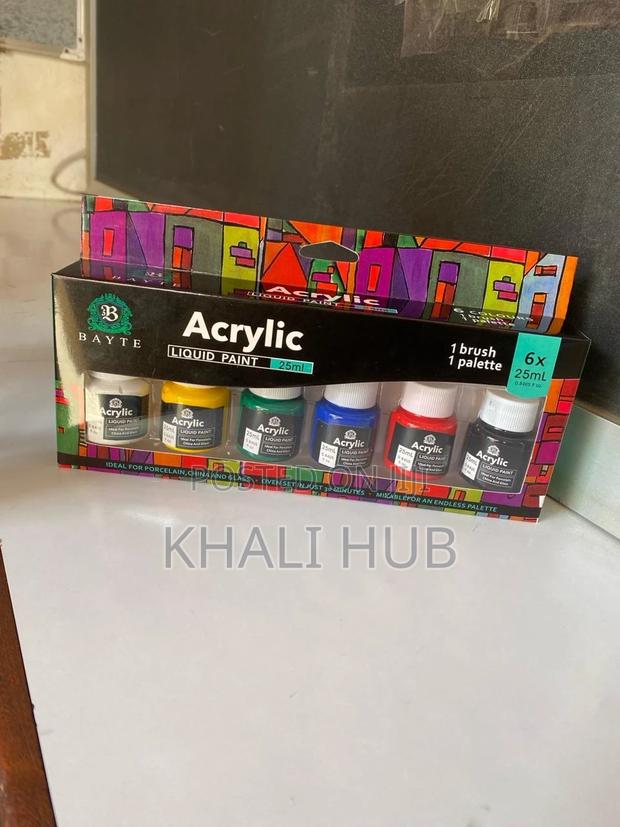 Bayte Acrylic Paint Bayte Acrylic Paint 25ml Bayte Acrylic