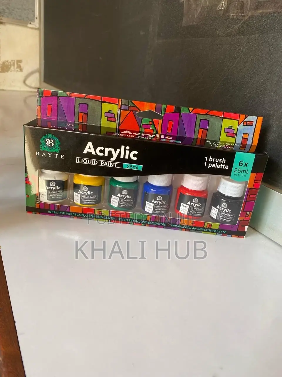 Bayte Acrylic Paint Bayte Acrylic Paint 25ml Bayte Acrylic