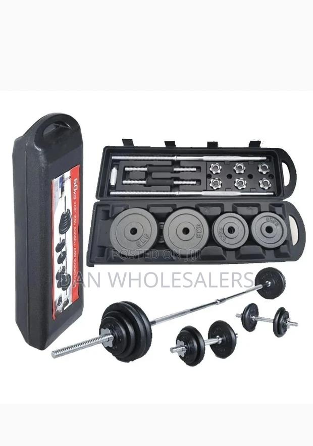 Dumbbell Set 50 Kg Portable Case - main view