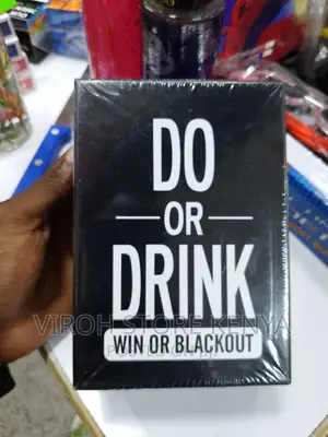 Do or Drink Game Win or Blackout Card Game