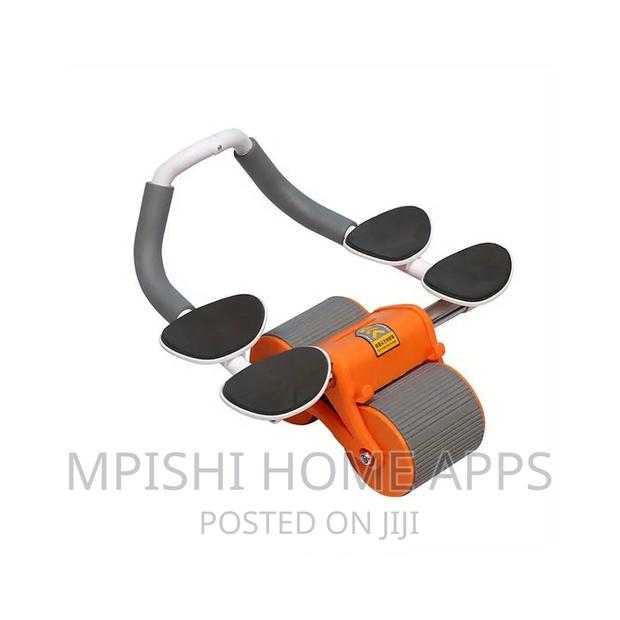 4 Elbow Pad Automatic Rebound Healthy Abdominal Wheel - thumbnail 4
