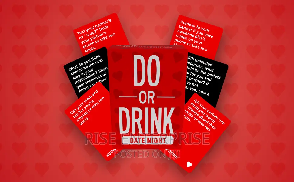 Do or Drink Date Night Cards