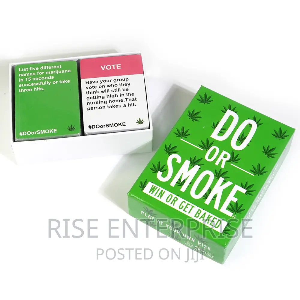 Do or Smoke Fun Card Game
