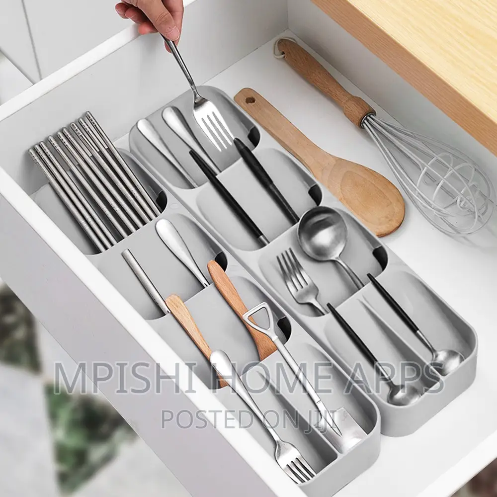 Big Size 56cm Expandable Cutlery Gadgets Drawer Organizer