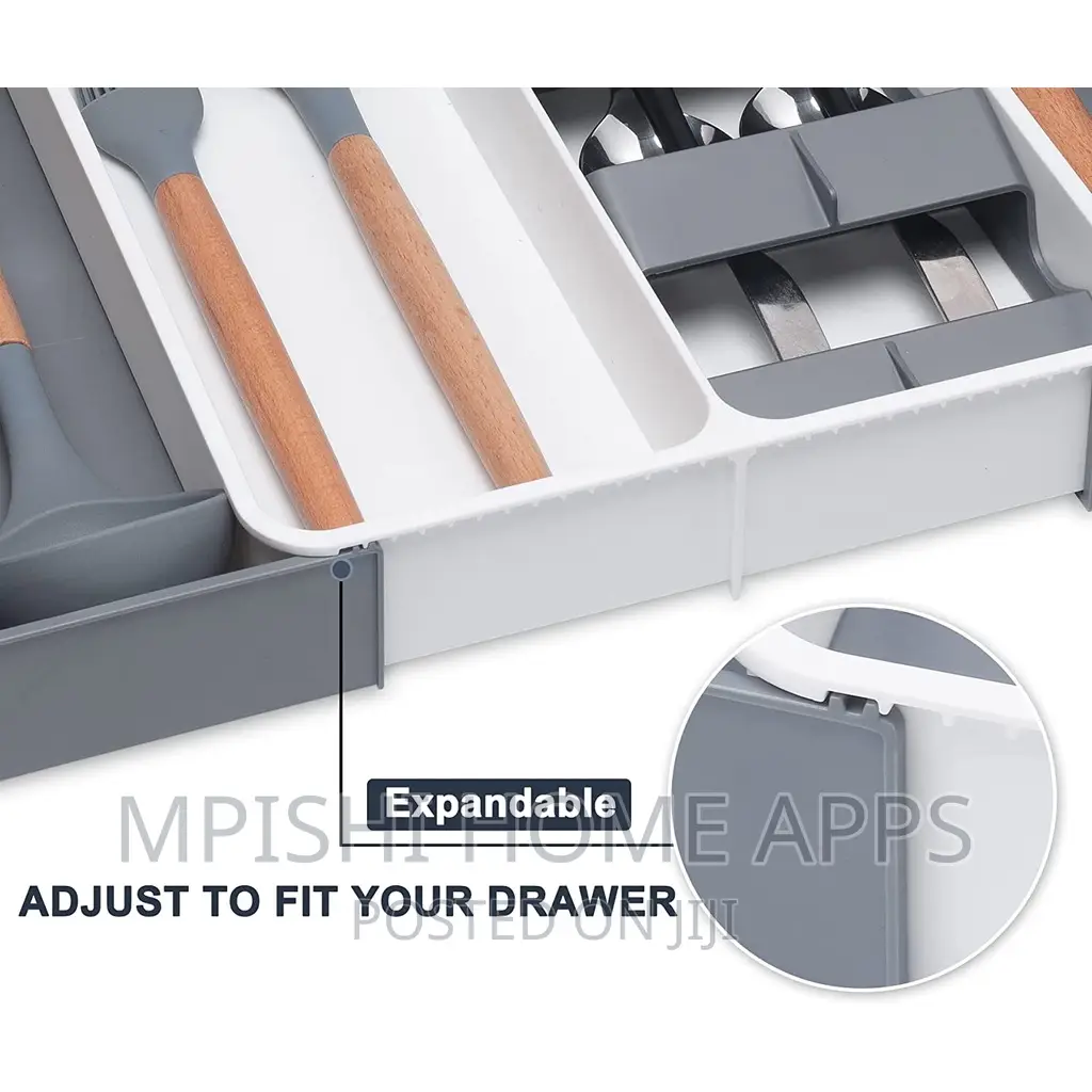 Big Size 56cm Expandable Cutlery Gadgets Drawer Organizer