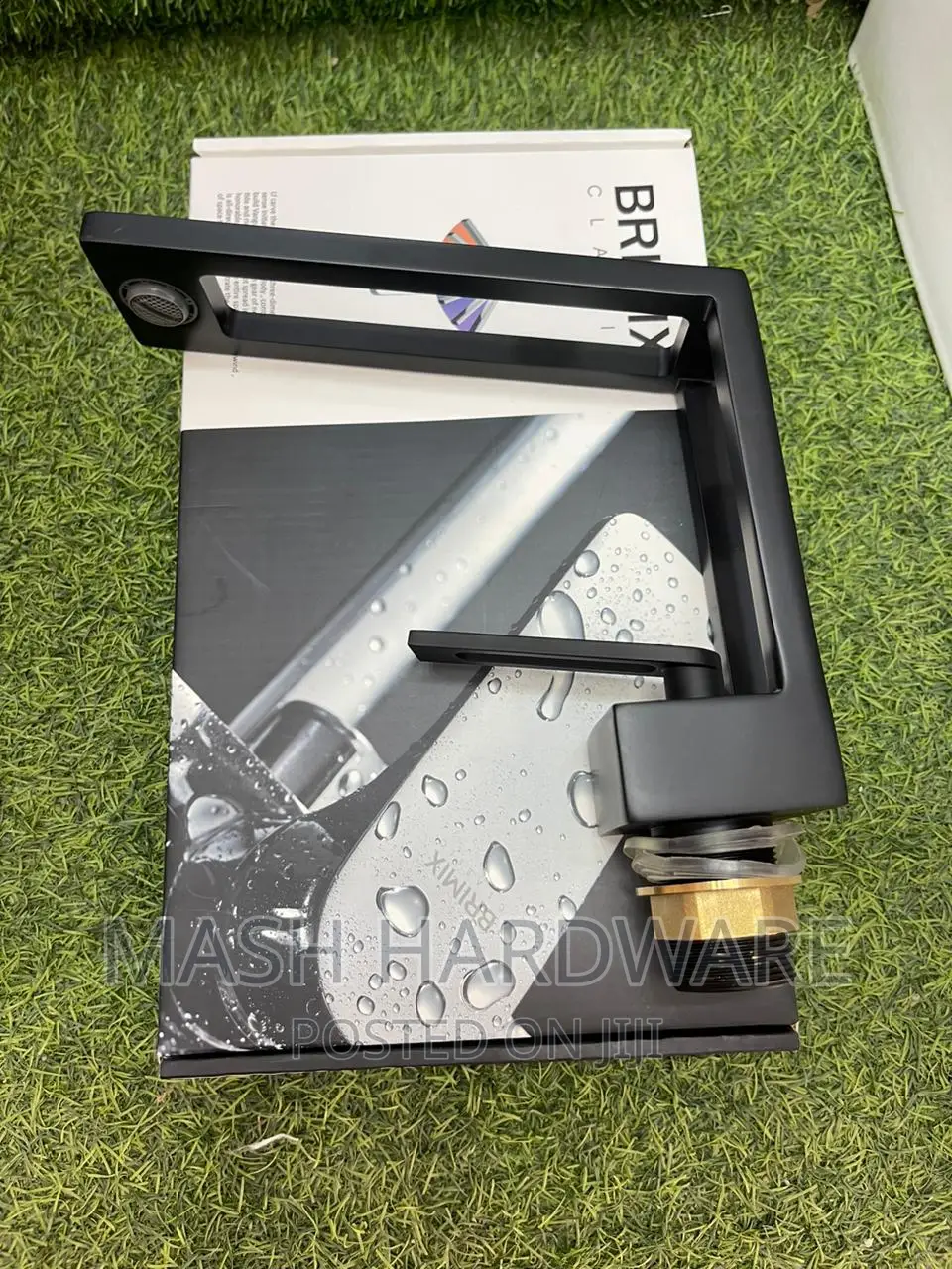 Matt Black Brimix Basin Mixer