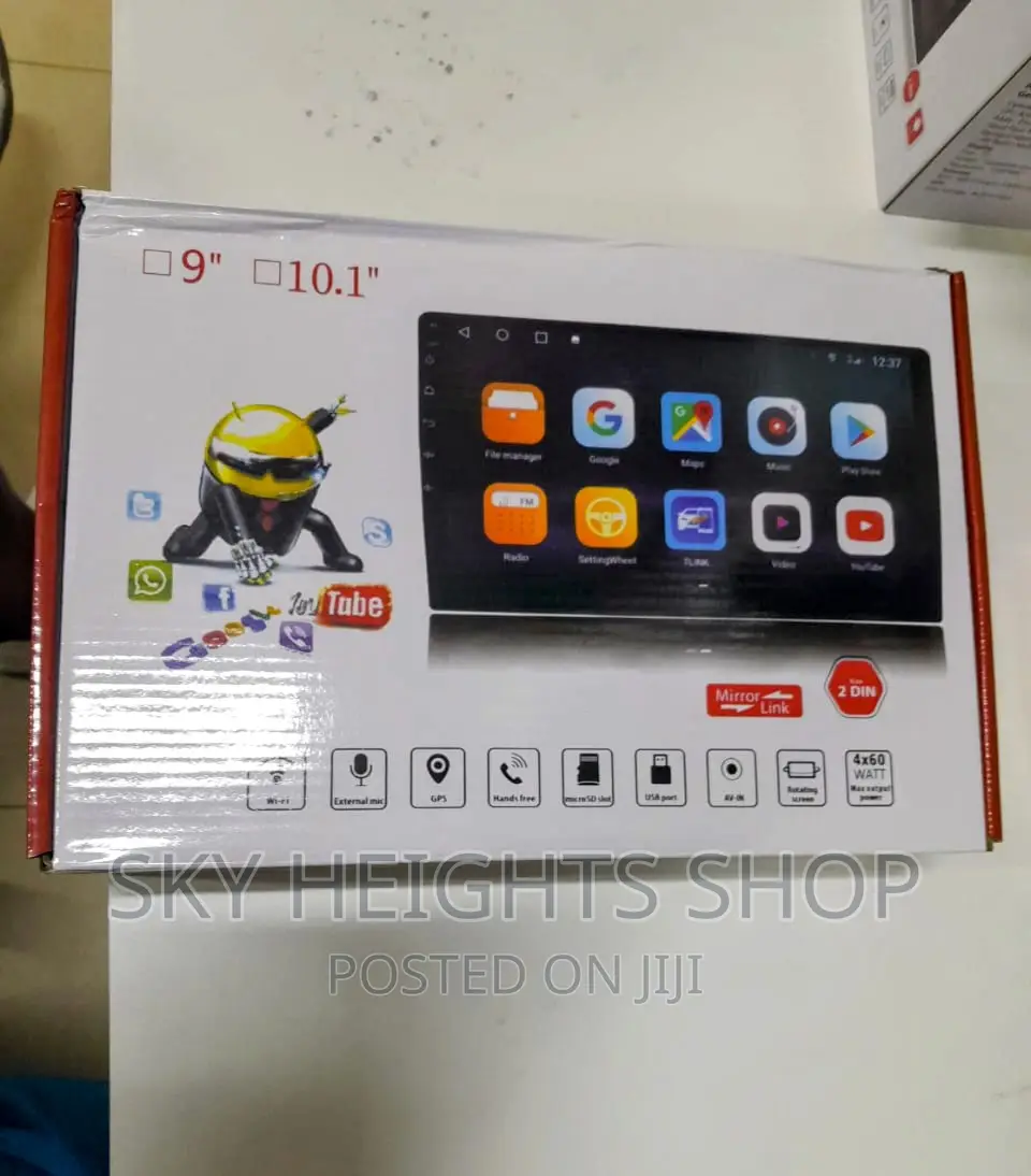 Quality 9" Car Android Radio Touchscreen With Gps, Playstore