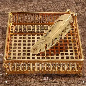 Gold Napkin Holder