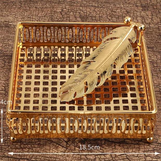 Gold Napkin Holder