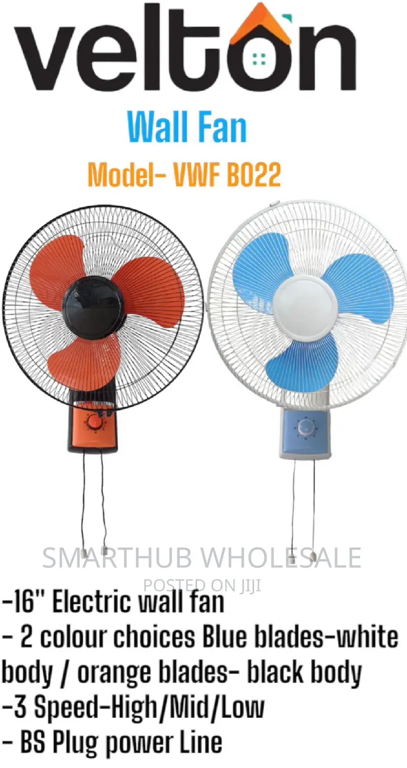 Velton Wall Fan **Velton Wall Fan**
