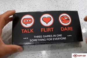 3 in 1 Talk Flirt Dare Fun Card Game