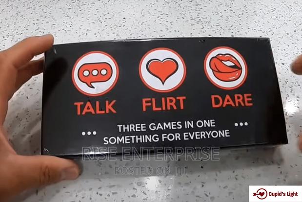 3 in 1 Talk Flirt Dare Fun Card Game