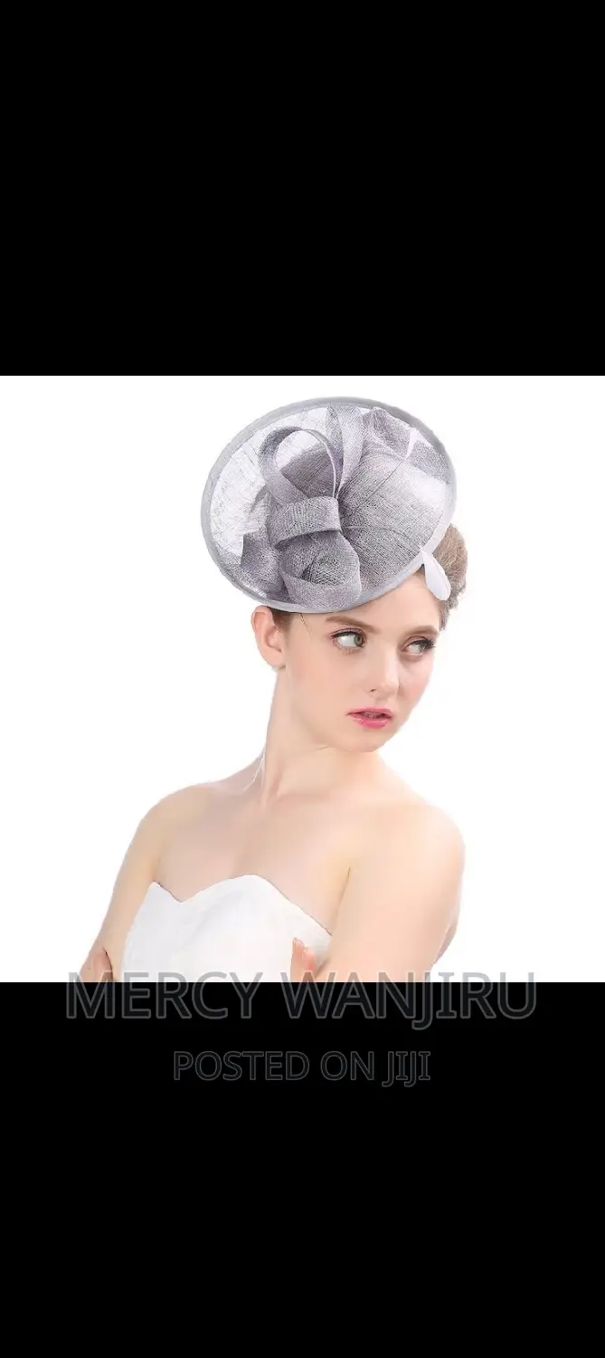 High Tea Silver Fascinator in Nairobi Central Clothing Accessories
