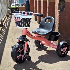 Bicycle With Basket. For Kids Tricycle - thumbnail 2