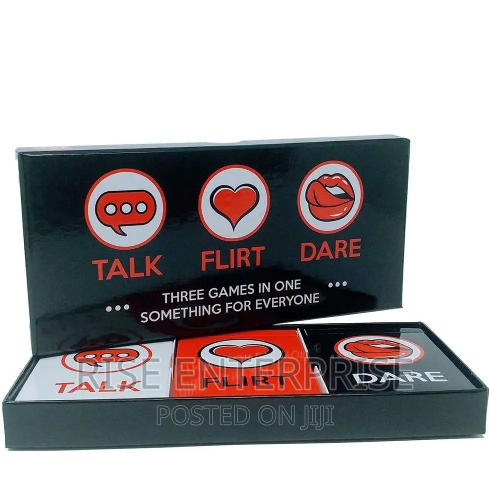 Talk! Flirt! Dare! – Card Game! 
