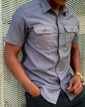 Double Pocket Short Sleeved Khaki Shirts 
Ksh.1500