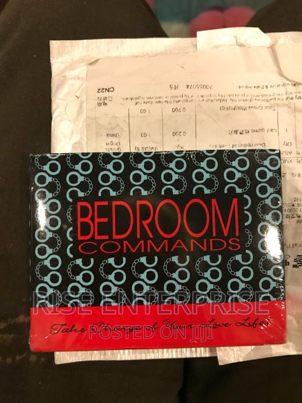 Bedroom Command Card Game