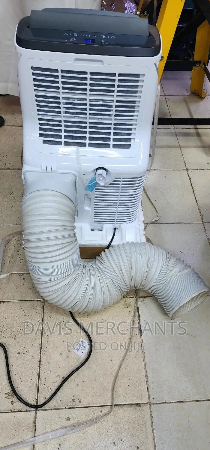 Portable Air Conditioner Digital Display and Exhaust Pipe