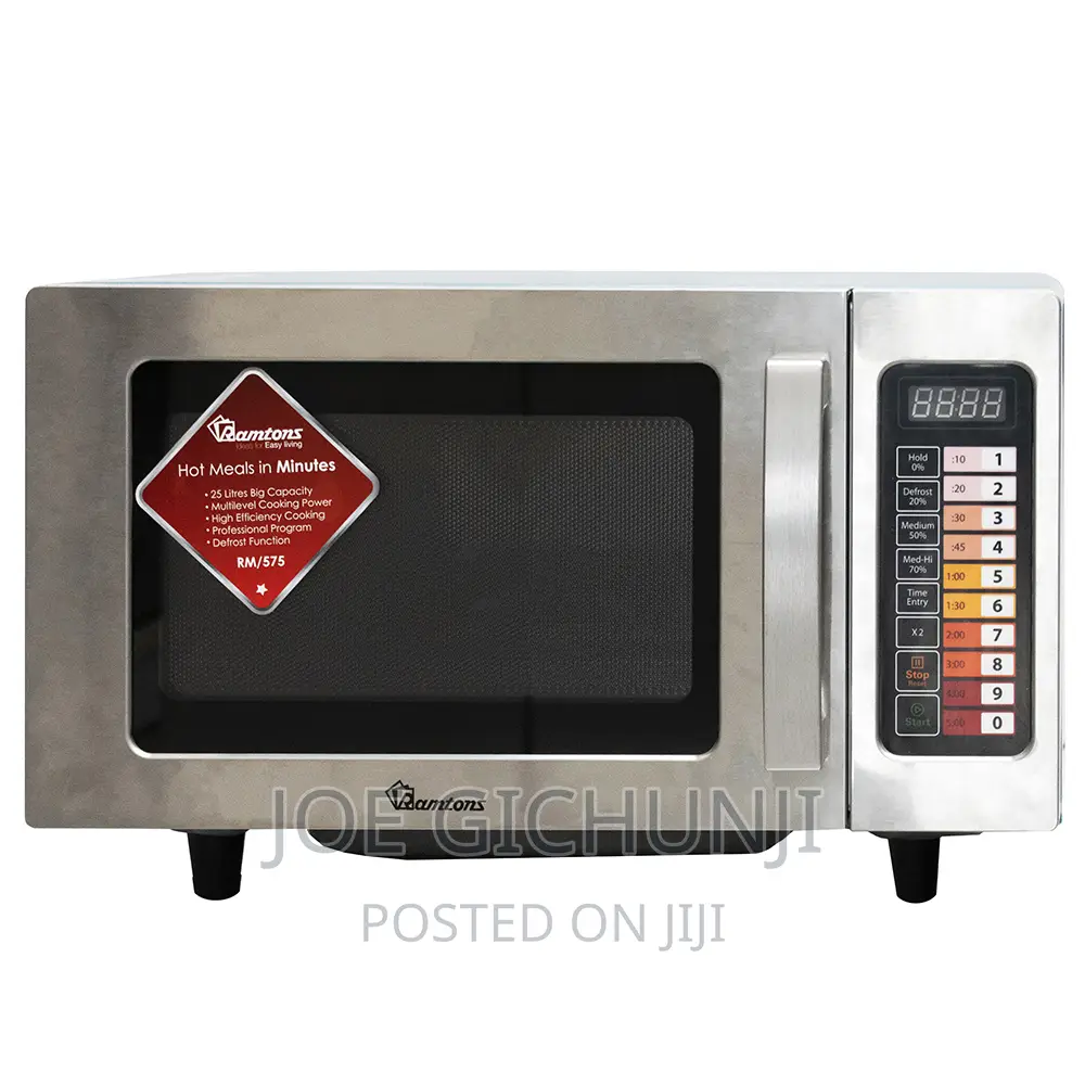 25 Litres Commercial Microwave Silver - Rm/575