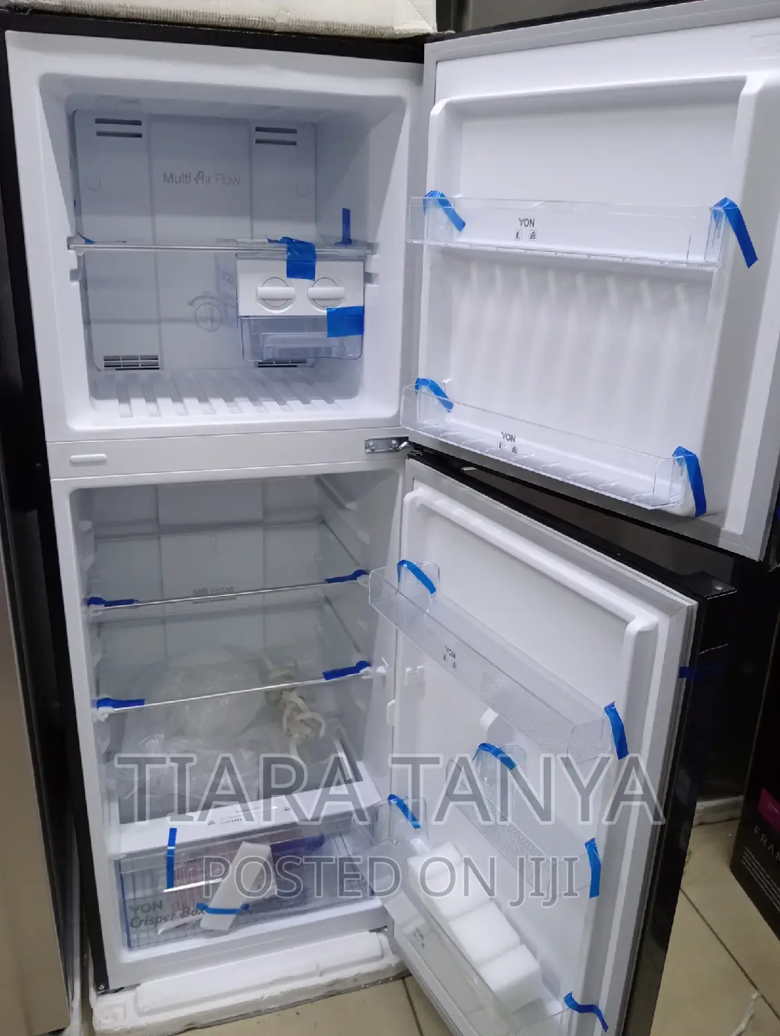 Von 202 Litres Double Door Fridge No Frost