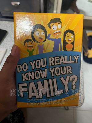 Do You Really Know Your Family Card Game - main view