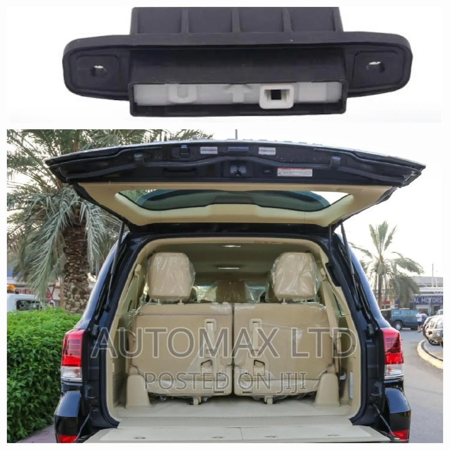 LC200: Toyota Landcruiser V8, Rear Boot Switch With Button