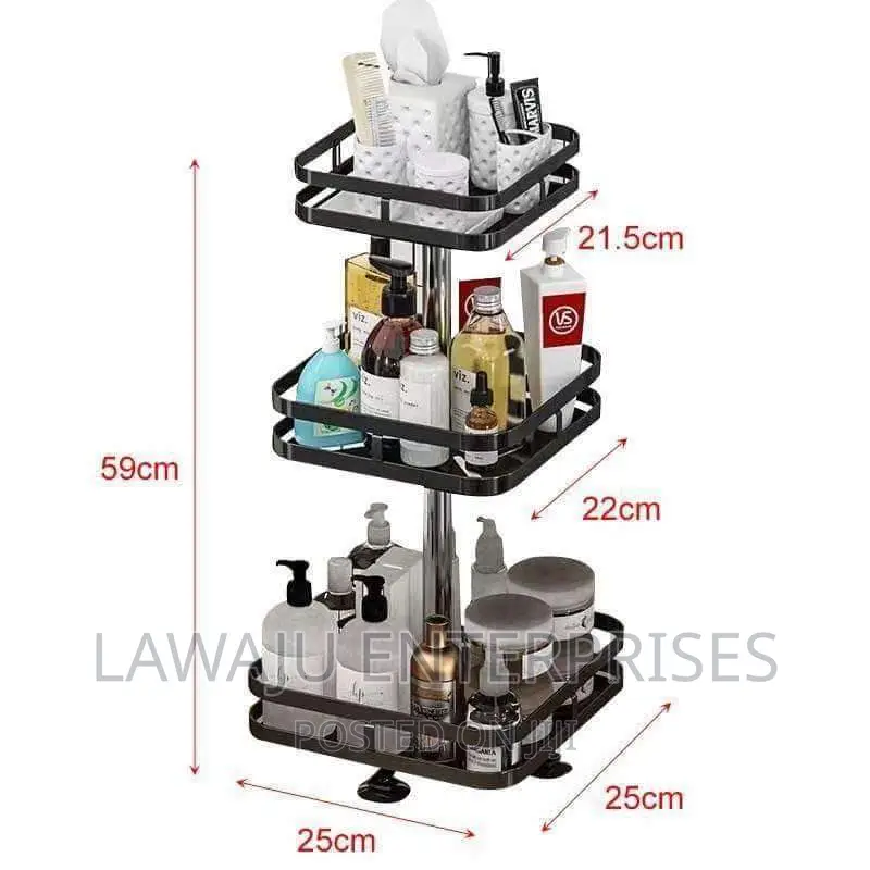 Square Rotating Spice Rack