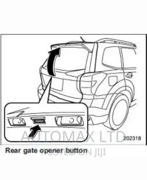Subaru Foresta/Impreza/Tribeca, New Rear Boot Release Switch