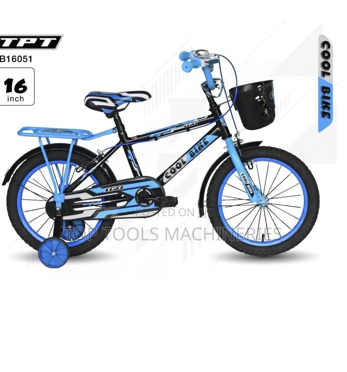 Cool Kids Bike 16inch Blue