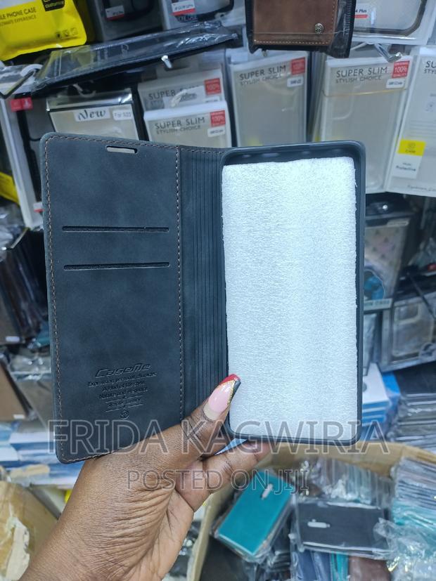 Black Caseme Leather Flip Cover For Redmi Note 13pro Plus 5g - thumbnail 2